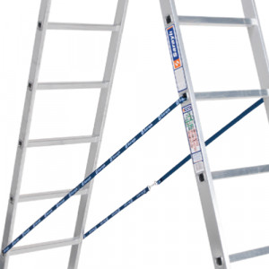 Трехсекционная алюминиевая лестница SARAYLI 3X8 4308